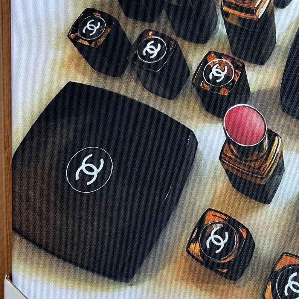 Design District Studio Chanel Makeup Wall Hanging Print